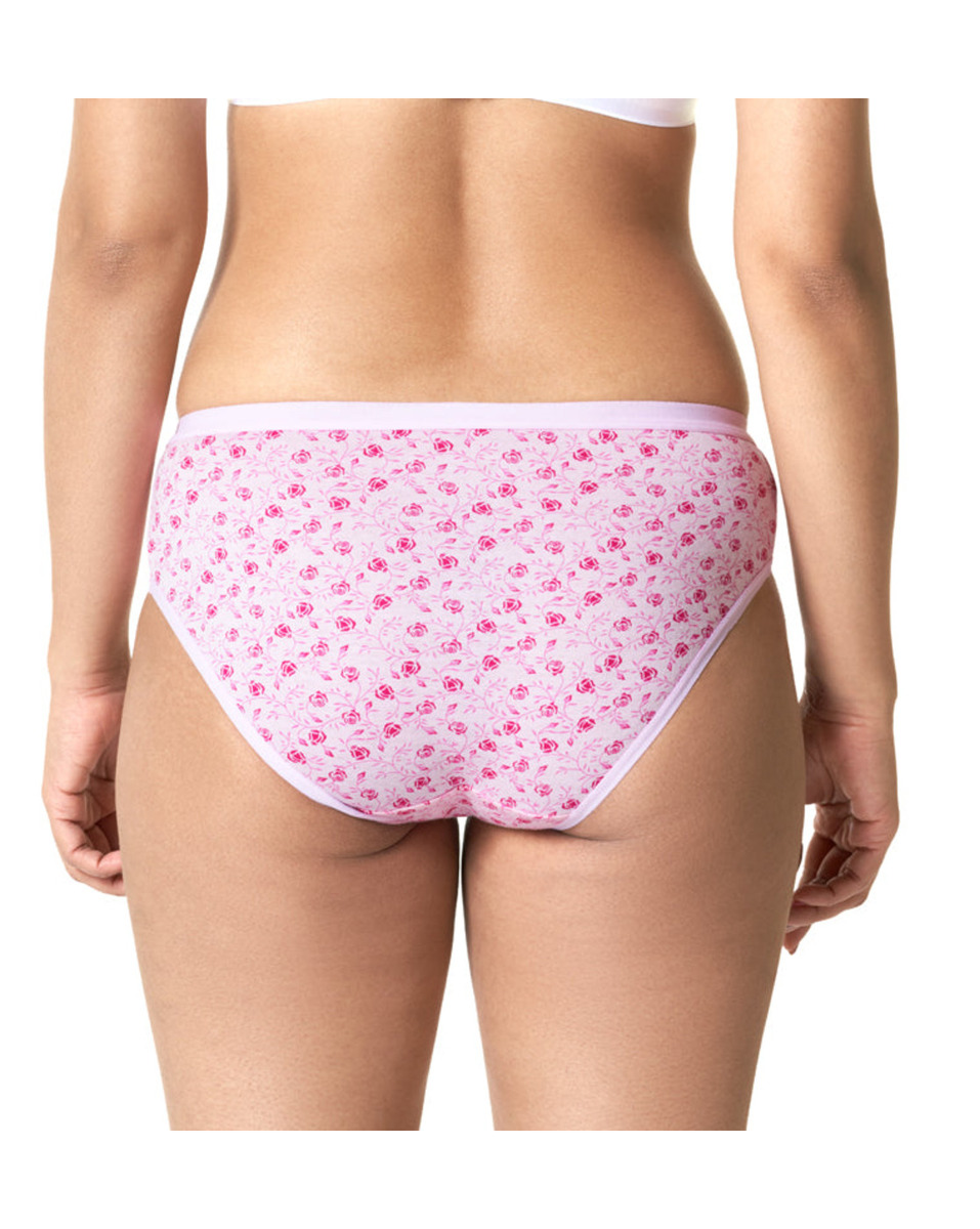Blossom Ladies Printed Assorted Colour 3 Pieces set Panties Small