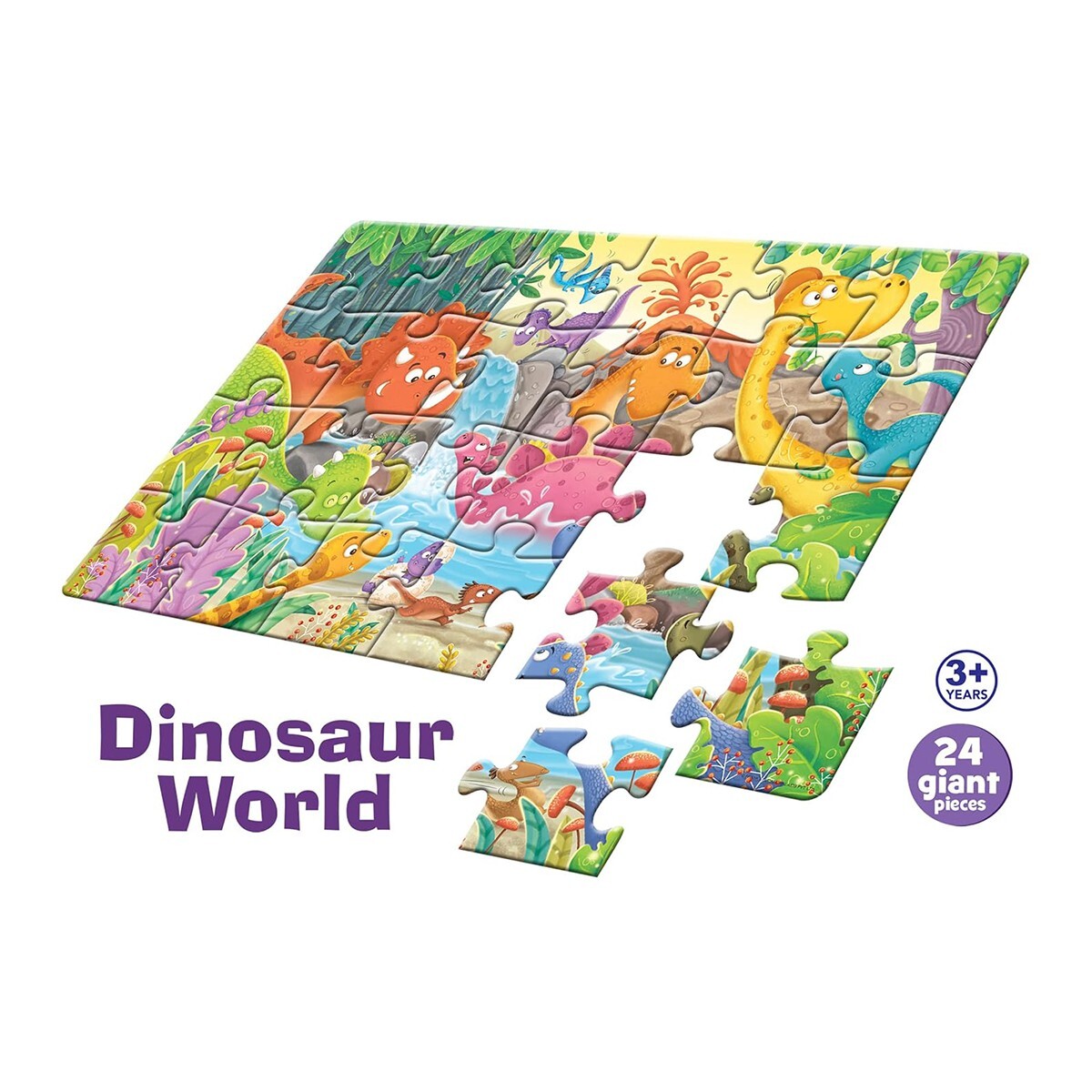 Frank Dinosaur World Puzzle 24p15307