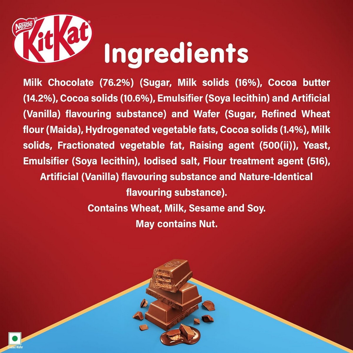 Nestle Kit Kat Rich Chocolate Coated Wafer 50g