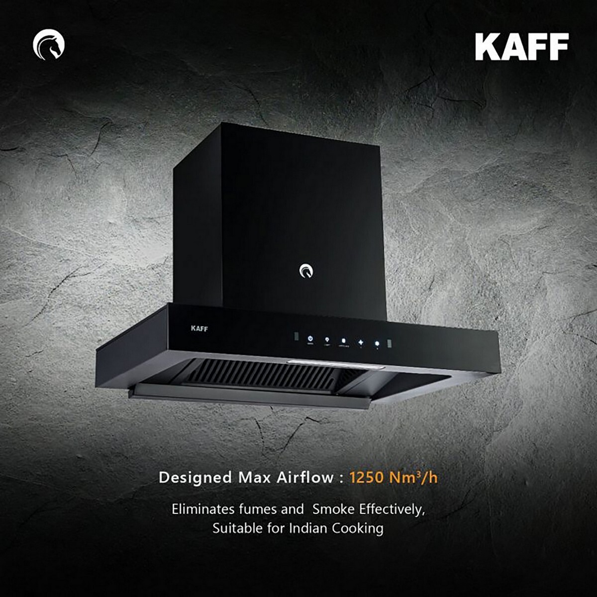Kaff Auto Clean Wall Mounted Chimney Casto DX DHC 60