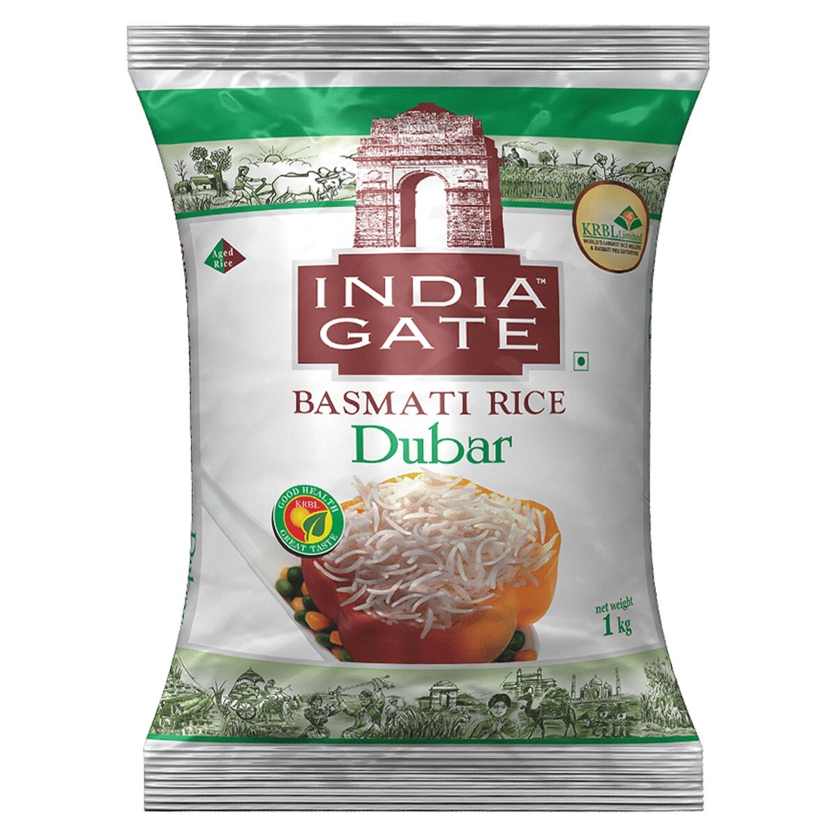 India Gate Basmati Rice Dubar 1kg