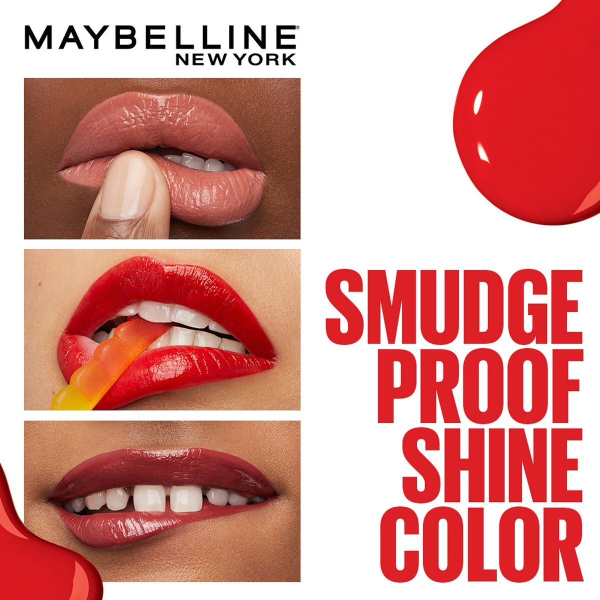 Maybelline Superstay Vinyl Ink Liquid Lipstick, Coy , High Shine That Lasts for 16 HRs , Enriched With Vitamin E & Aloe