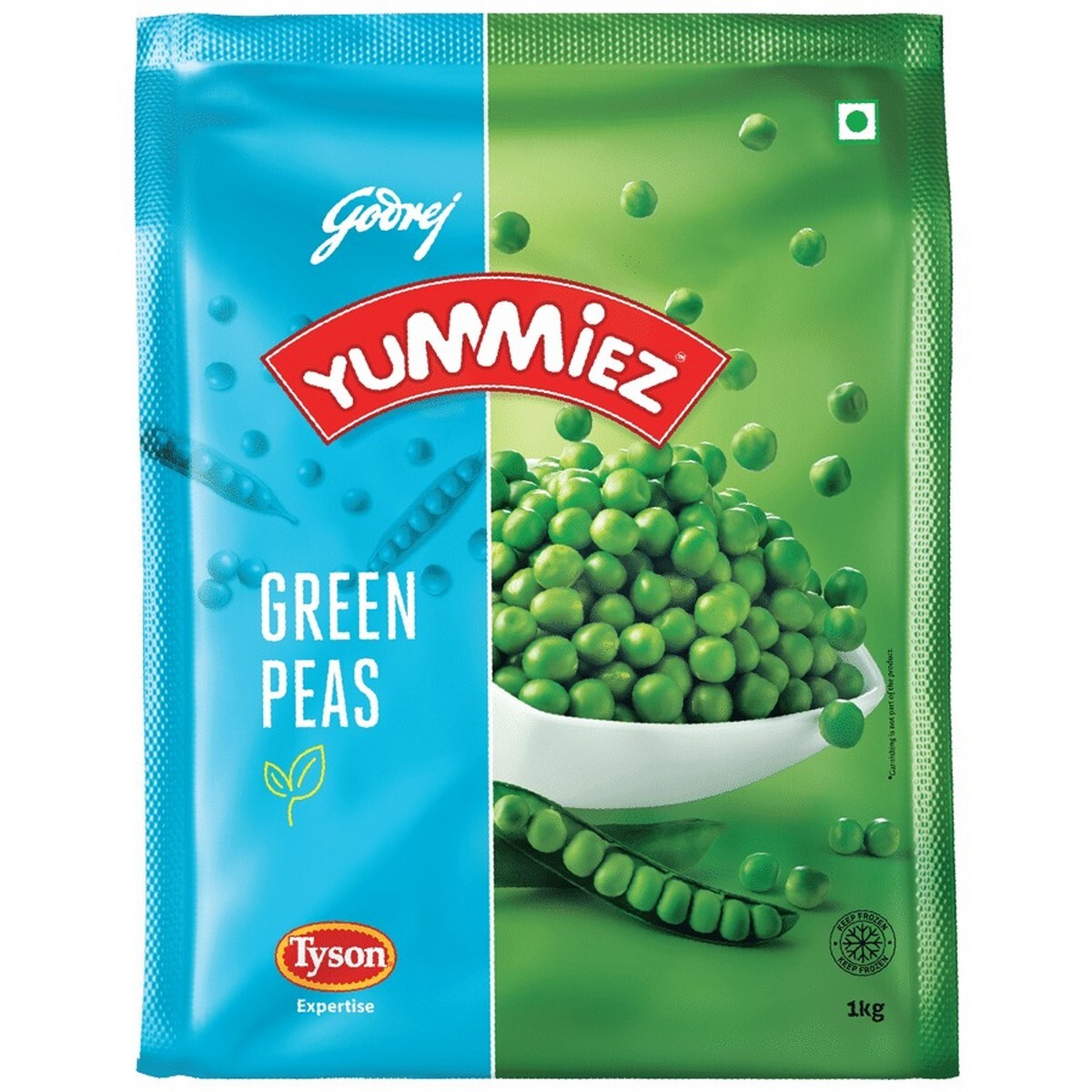 Yummiez Green Peas 1kg