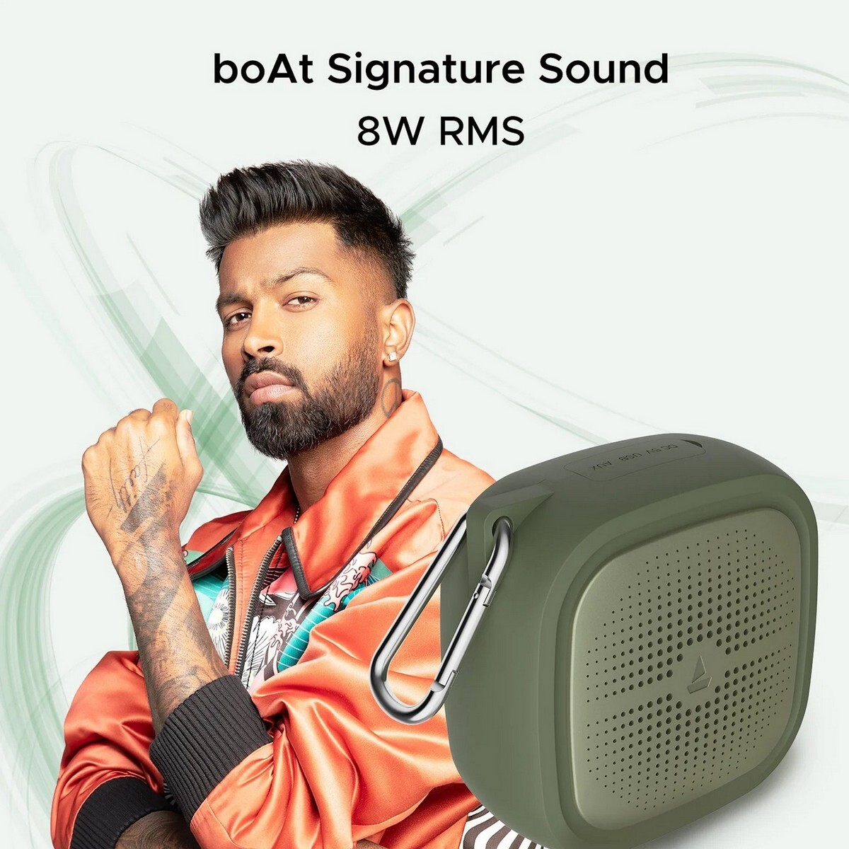 Boat Bluetooth Speaker Stone 200 Pro Combat Green