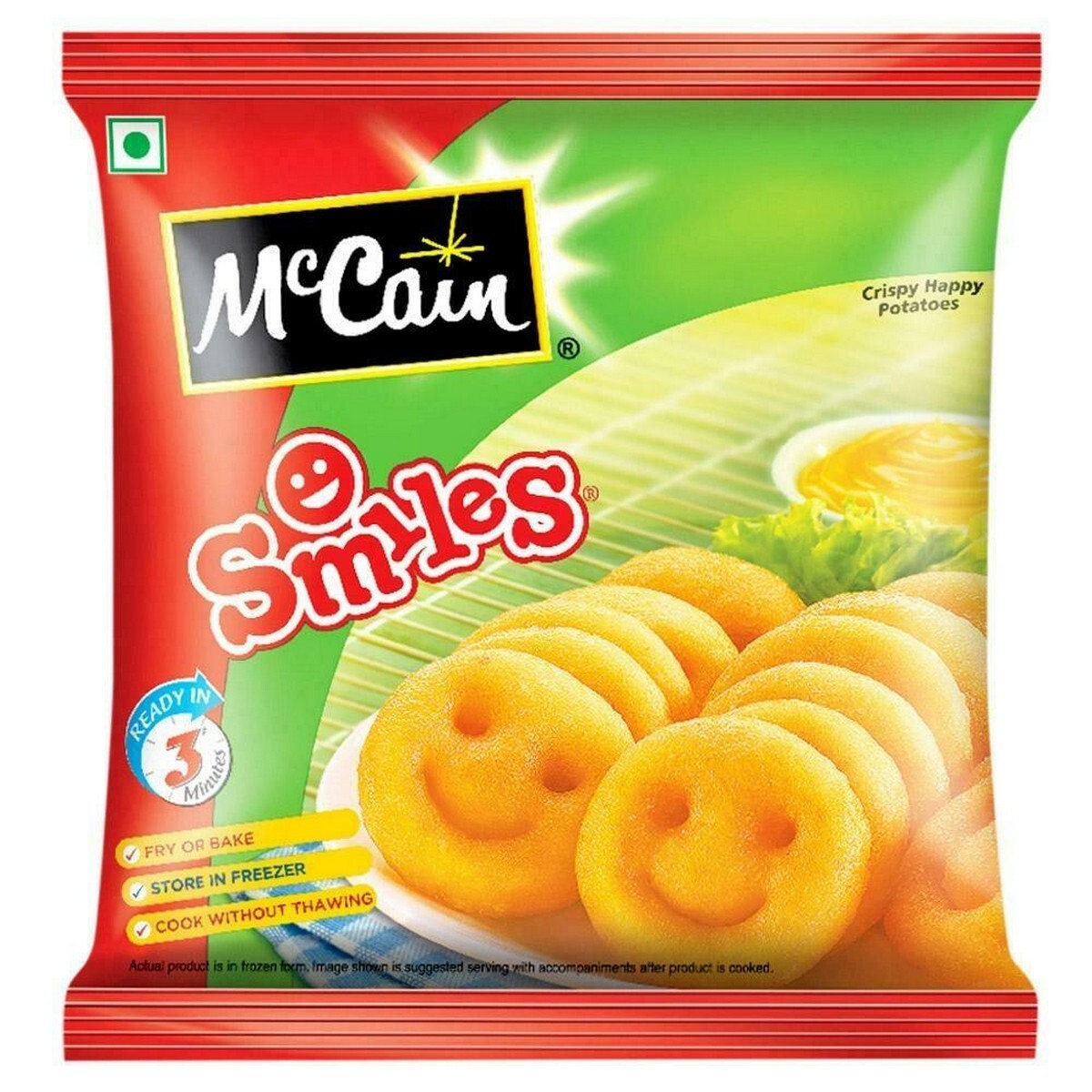 McCain Smiles Fries 415gm