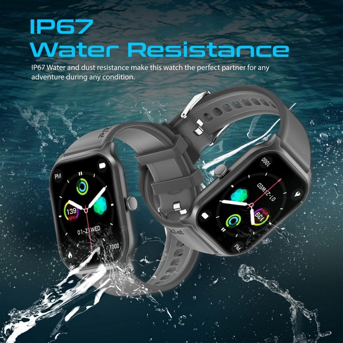 Promate Xwatch-B2 Smart Watch Graphite