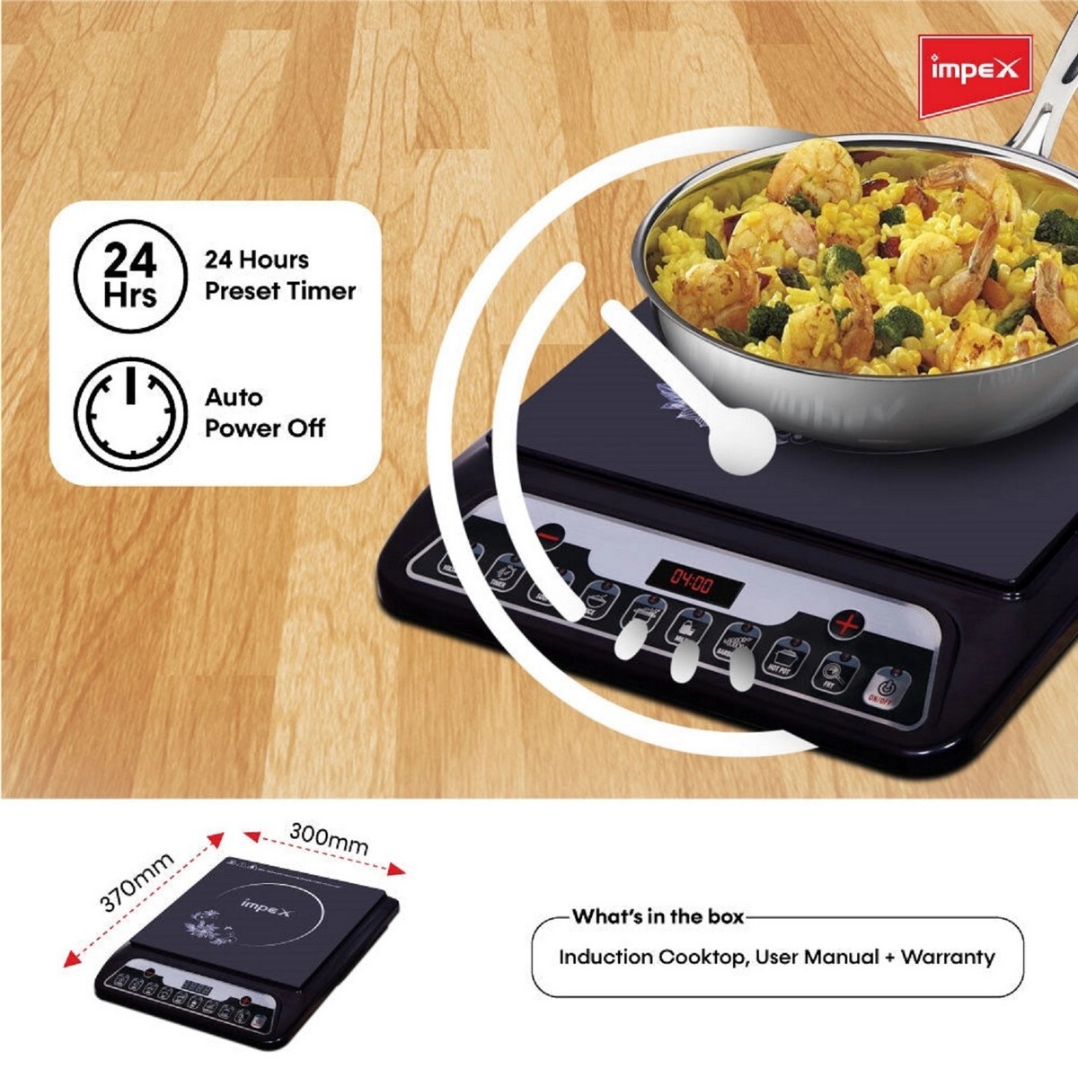 Impex Induction Cooker Omega L1 Plus