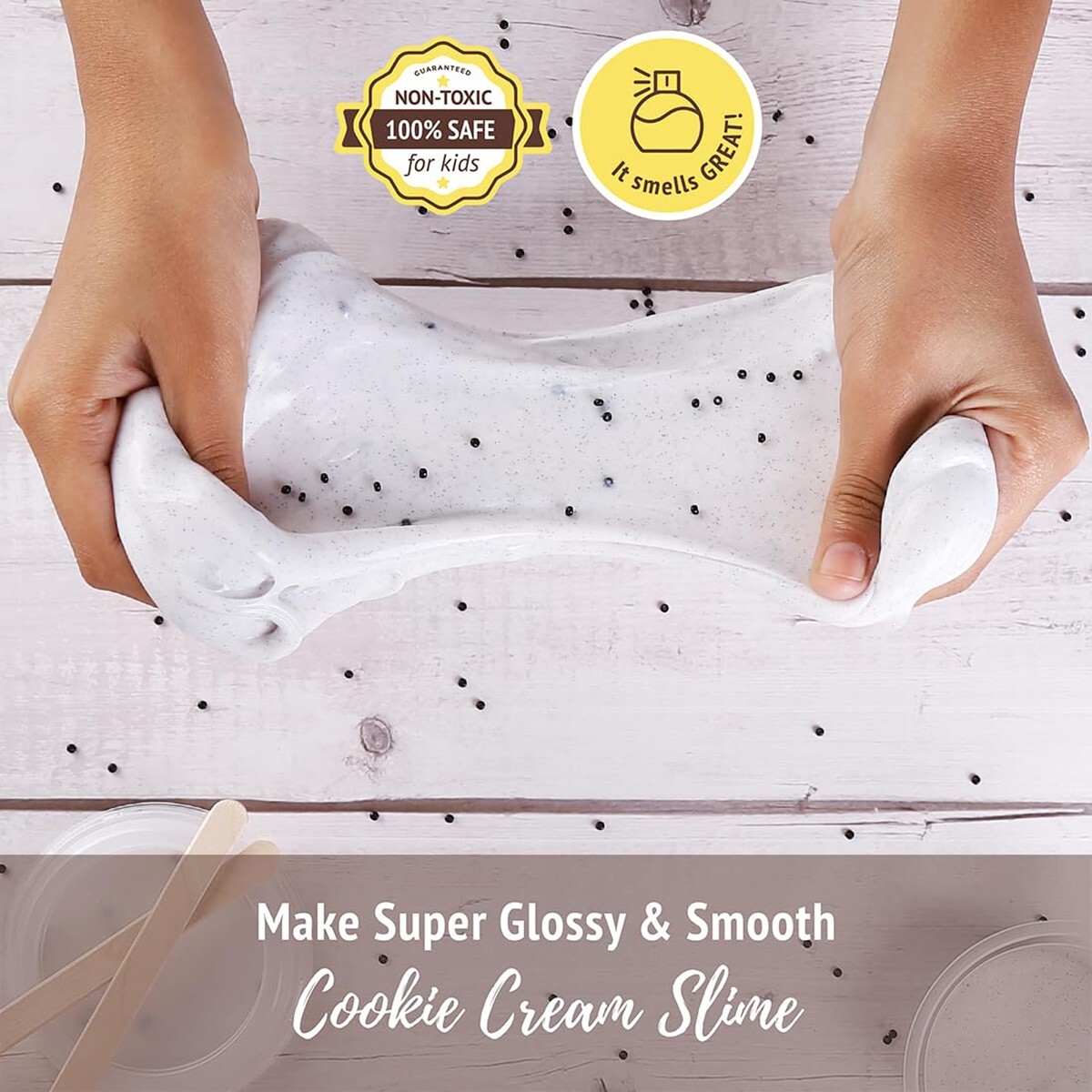 Fundoo Cookie Cream Slime-SSLM016