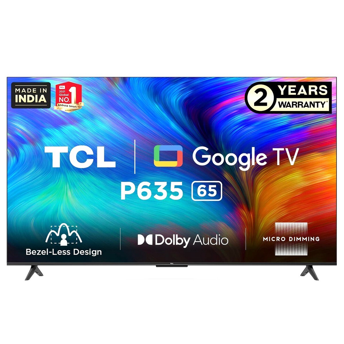 TCL Android Smart Google TV 65P635 65"