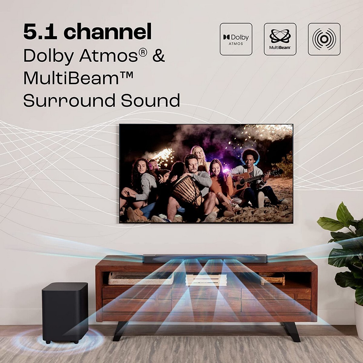 JBL Wireless Sub Soundbar 5.1 500PRO