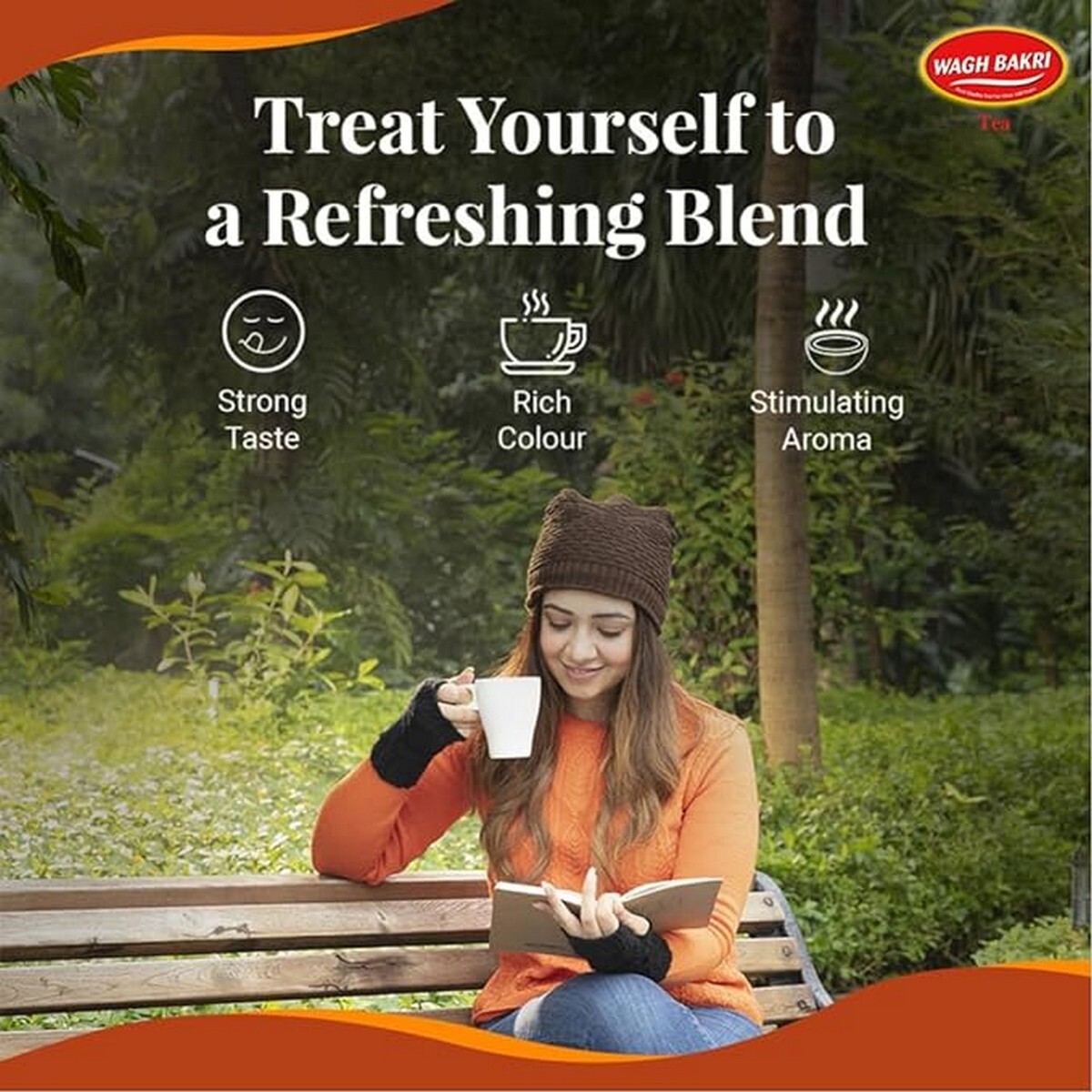 Wagh Bkri Strong & Refreshing Premium Leaf Tea250G