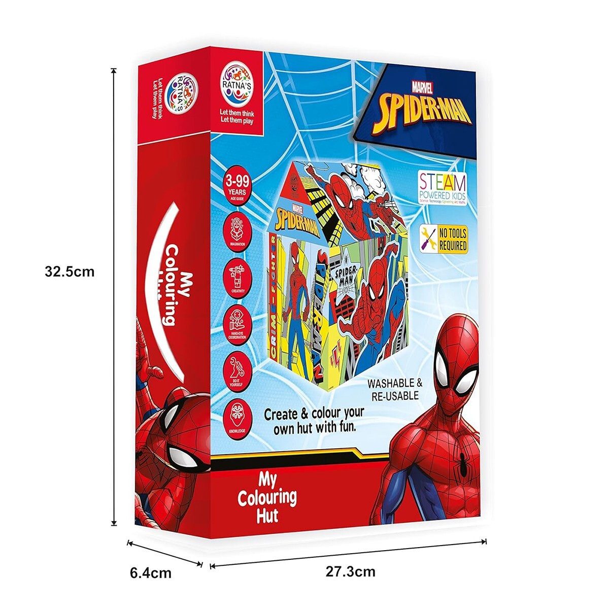 Ratna Sagar My Colouring Hut Spiderman 2619