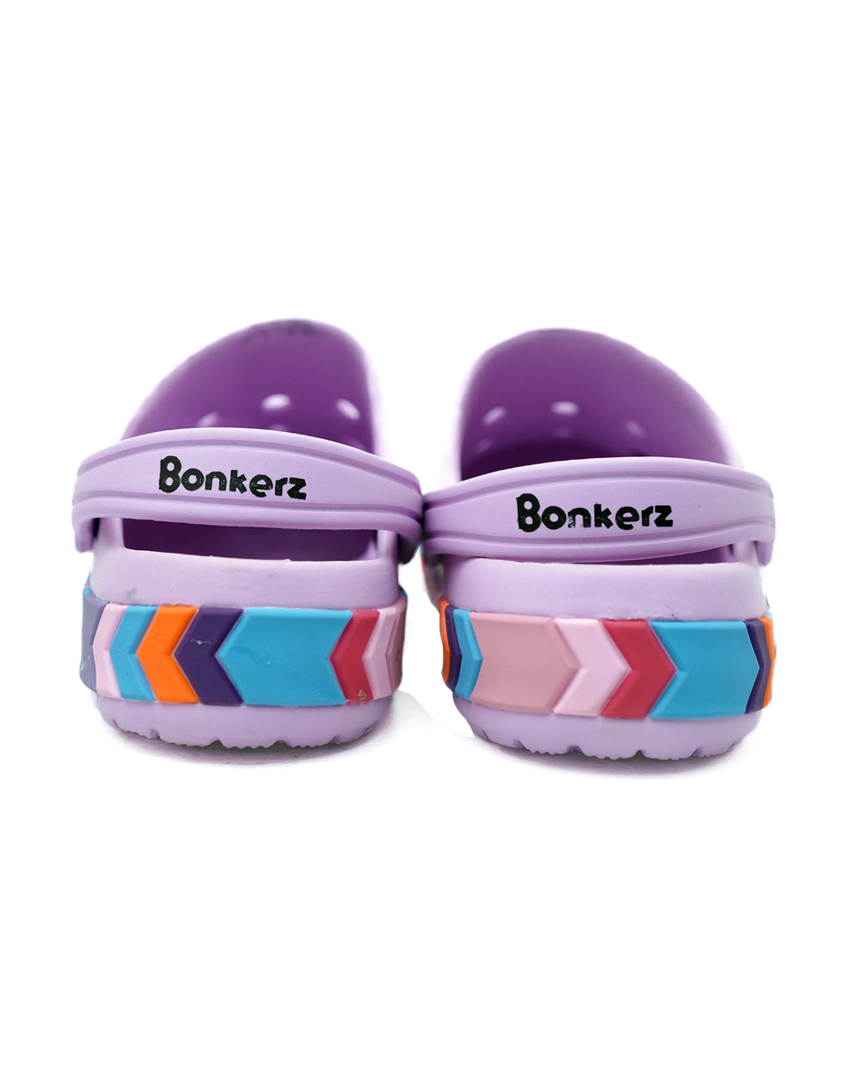 Bonkerz boys Rubber Purple Pull on Sandals