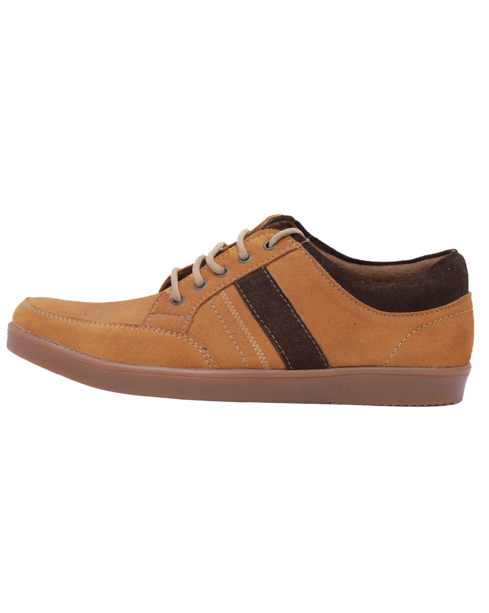 Eten Mens Synthetic Tan Lace-Ups Casual Shoes