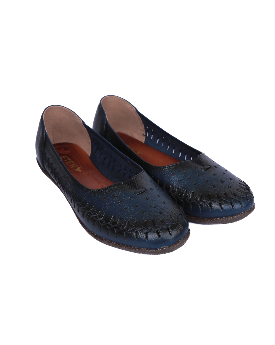 Eten Ladies Synthetic Blue Slip on Casual shoes