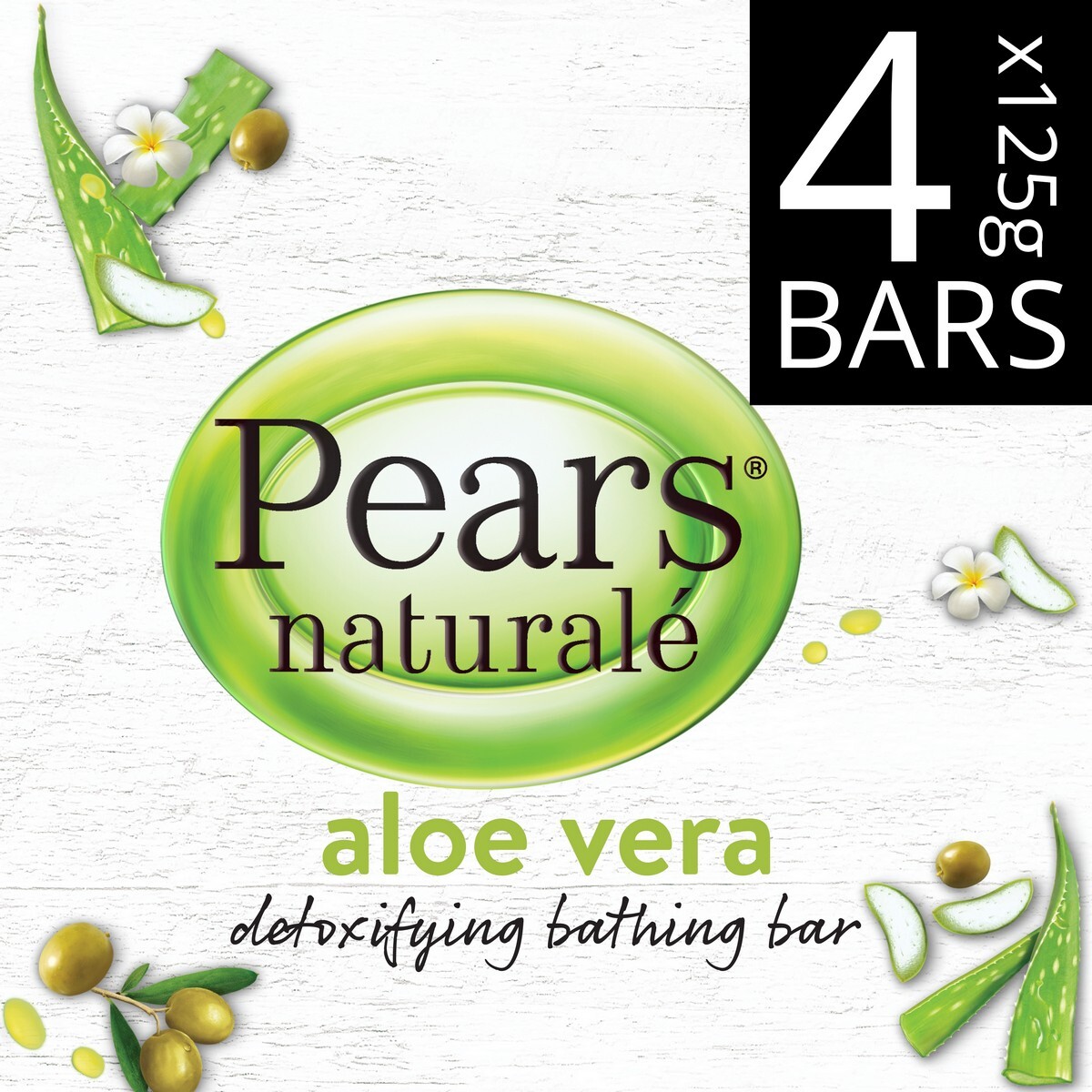 Pears Soap Aloe Vera Pack 4'S
