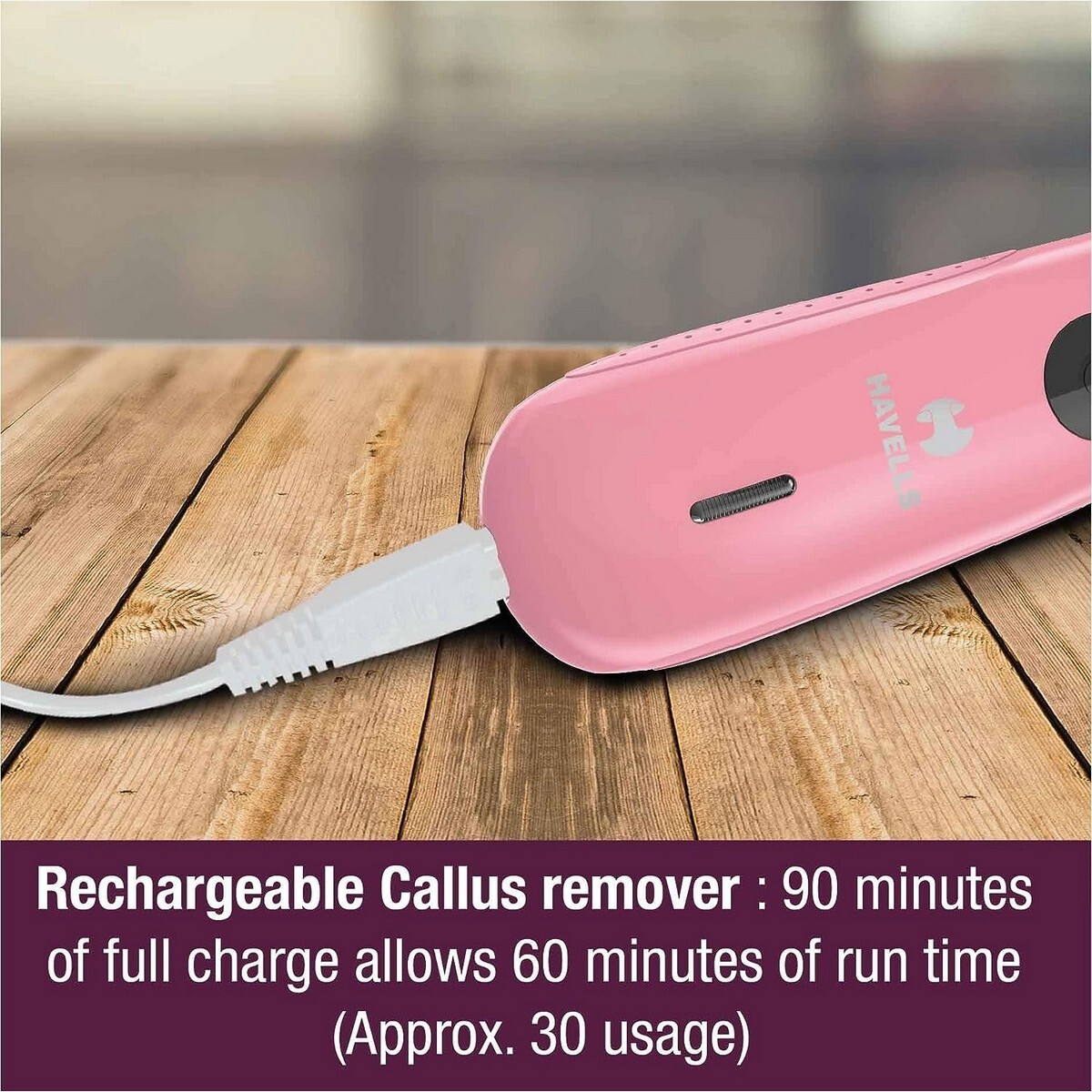 Havells Rechargeable Callus Remover CR4001