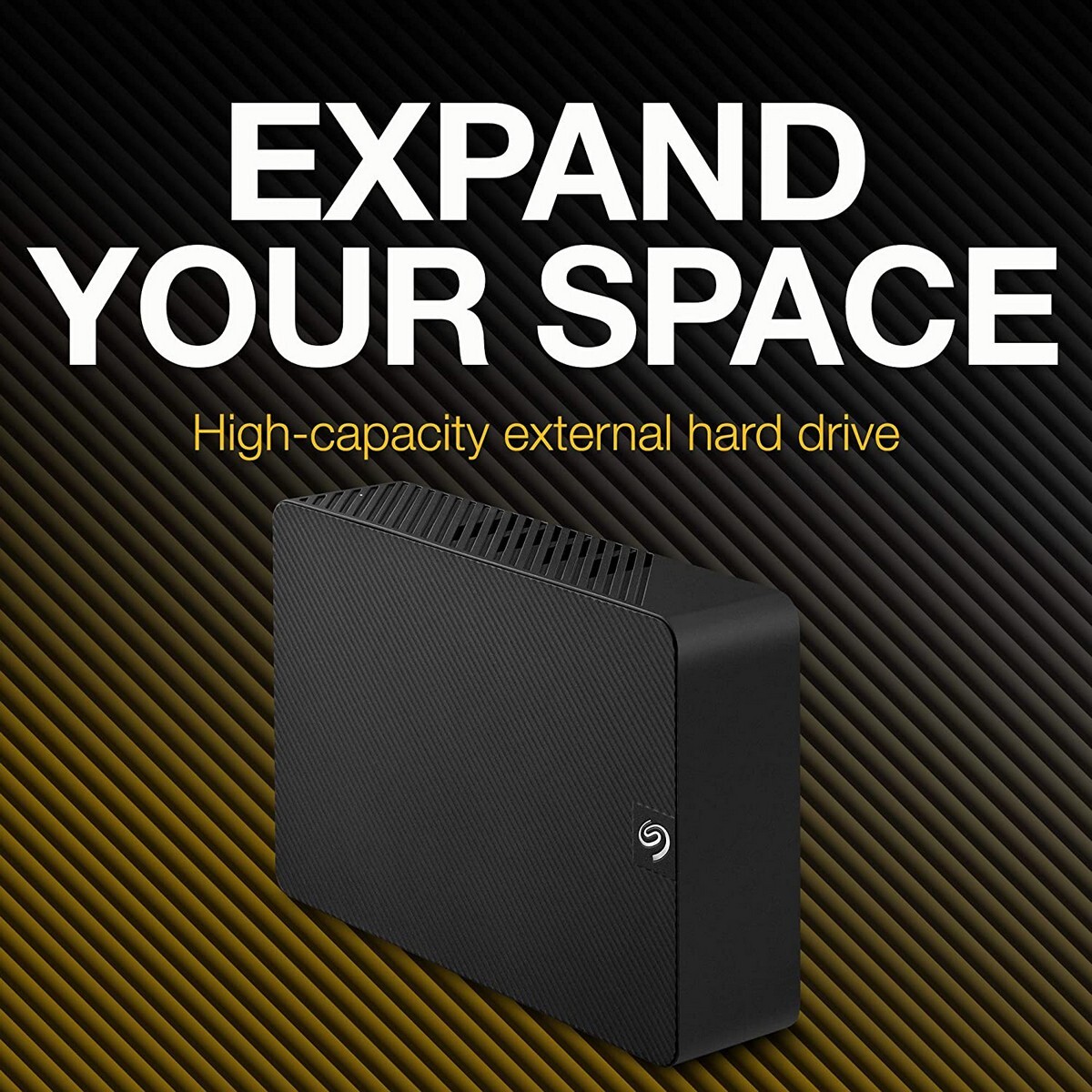 Seagate Expansion 16TB Desktop External Hard Disk Drive Black