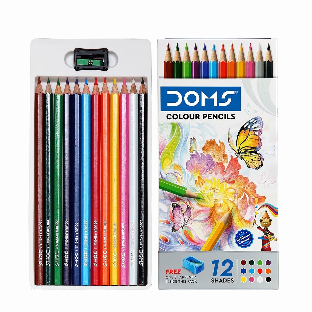 Doms FSC 12 Colour Pencil 3445
