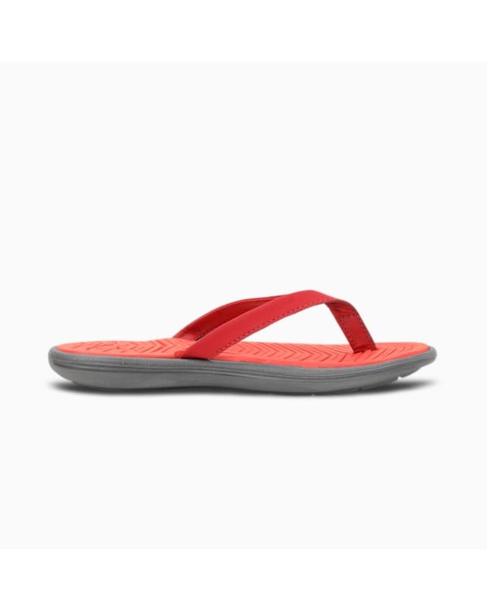 Puma Ladies Synthetic thong Red Slip On Sandals
