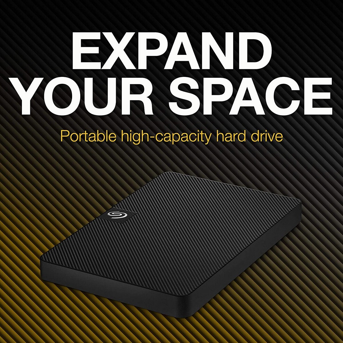 Seagate Expansion 1TB Portable External Hard Disk Drive Black