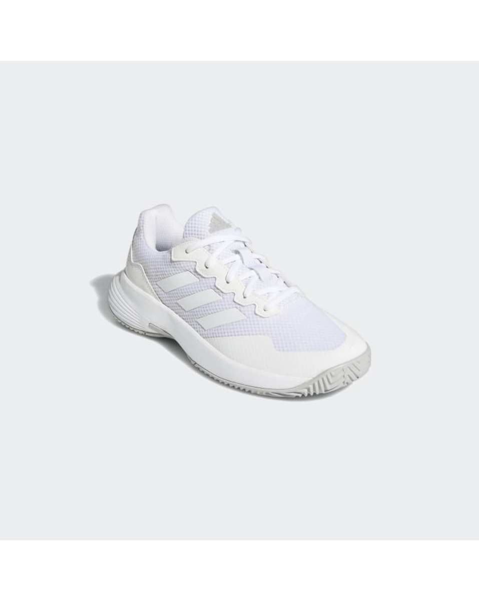 Adidas Ladies Mesh Cloud White Lace-Ups Sports Shoes