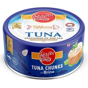 Golden Prize Tuna Chunks In  Brine 185G