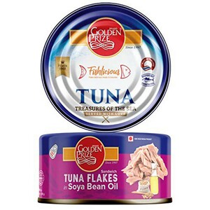 Golden Prize Tuna Sandwich Flakes In Soyabean Oil 185G