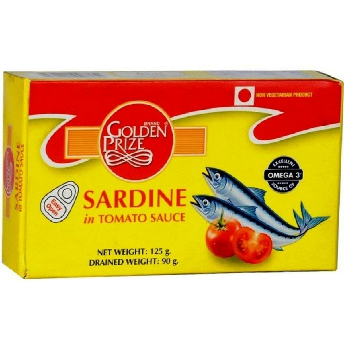 Golden Prize  Sardines  In  Tomato Sauce 125G