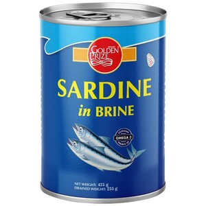 Golden Prize  Sardine In Brine  425G