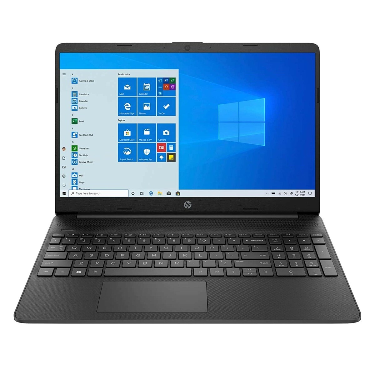 HP Notebook FQ2071TU Core i5 11th Gen 15.6" Win10 Black + MS Office