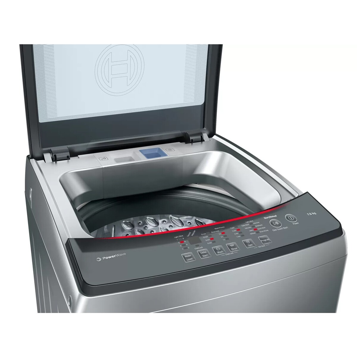 Bosch WOE754S1 Top Load Washing Machine Grey 7.5kg