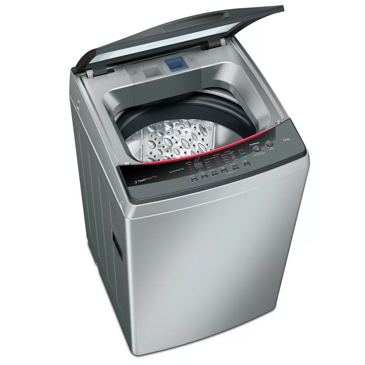 Bosch WOA752S1 Top Load Washing Machine Silver 7.5Kg