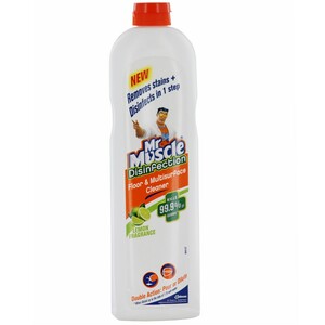 Mr. Muscle Disinfection Floor & MultiSurface Cleaner Lemon Fragrance 500ml