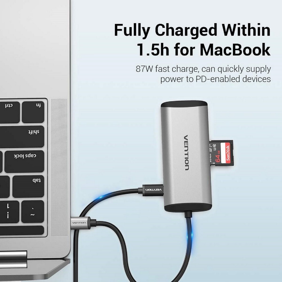 Vention USB-C To Multi Functon Adapter-THAHB