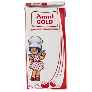 Amul Gold Homogenised Standardised Milk 1 Liter