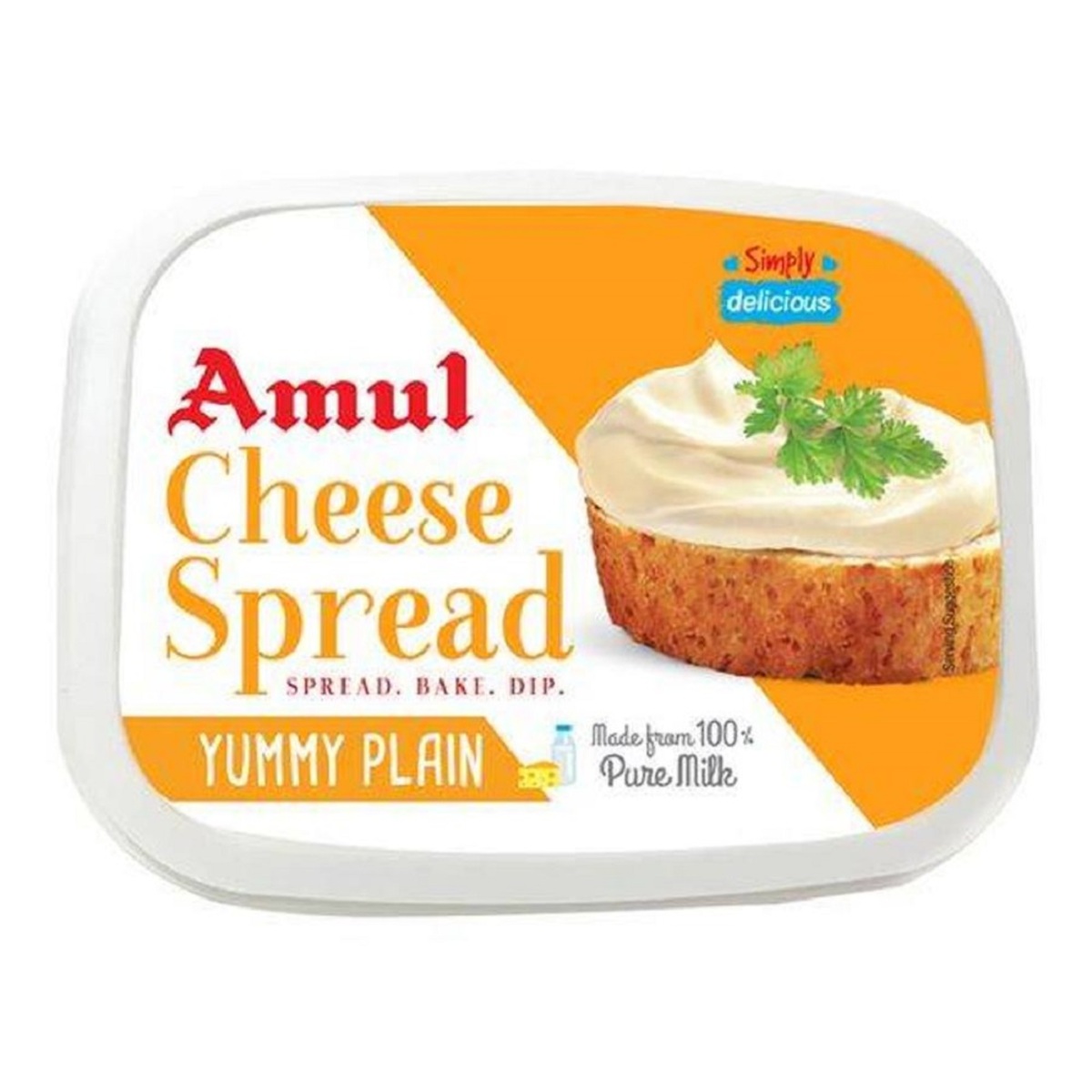 Amul Cheese Spread Plain 200g