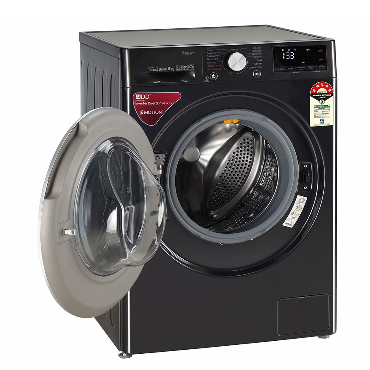 LG Front Load Washing Machine FHV1409ZWB 9Kg