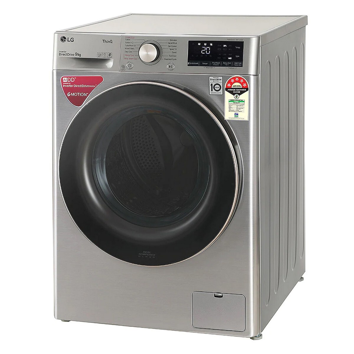 LG FHV1409ZWP Front Load Washing Machine 9Kg