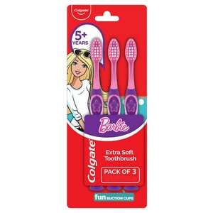 Colgate  Tooth Brush Kids Barbie 3's 5+Yr