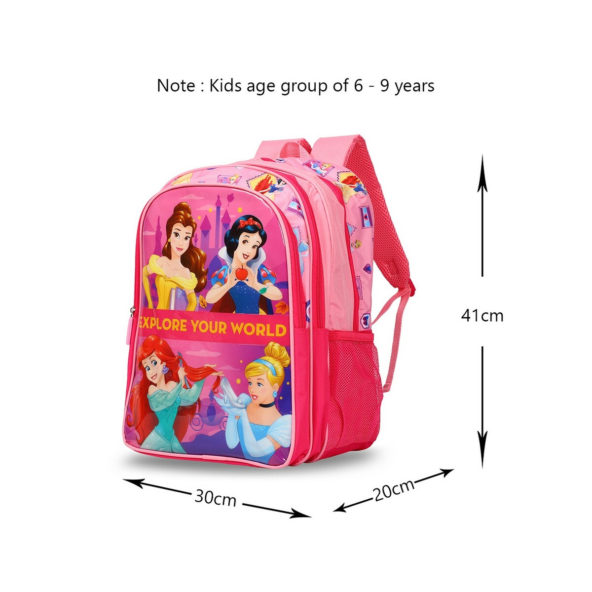Princess Explore World Backpack 16inch-WDP1532