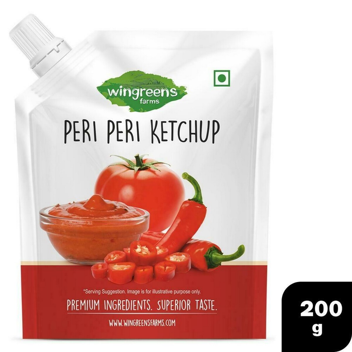 Wingreens Peri Peri Ketchup  200g