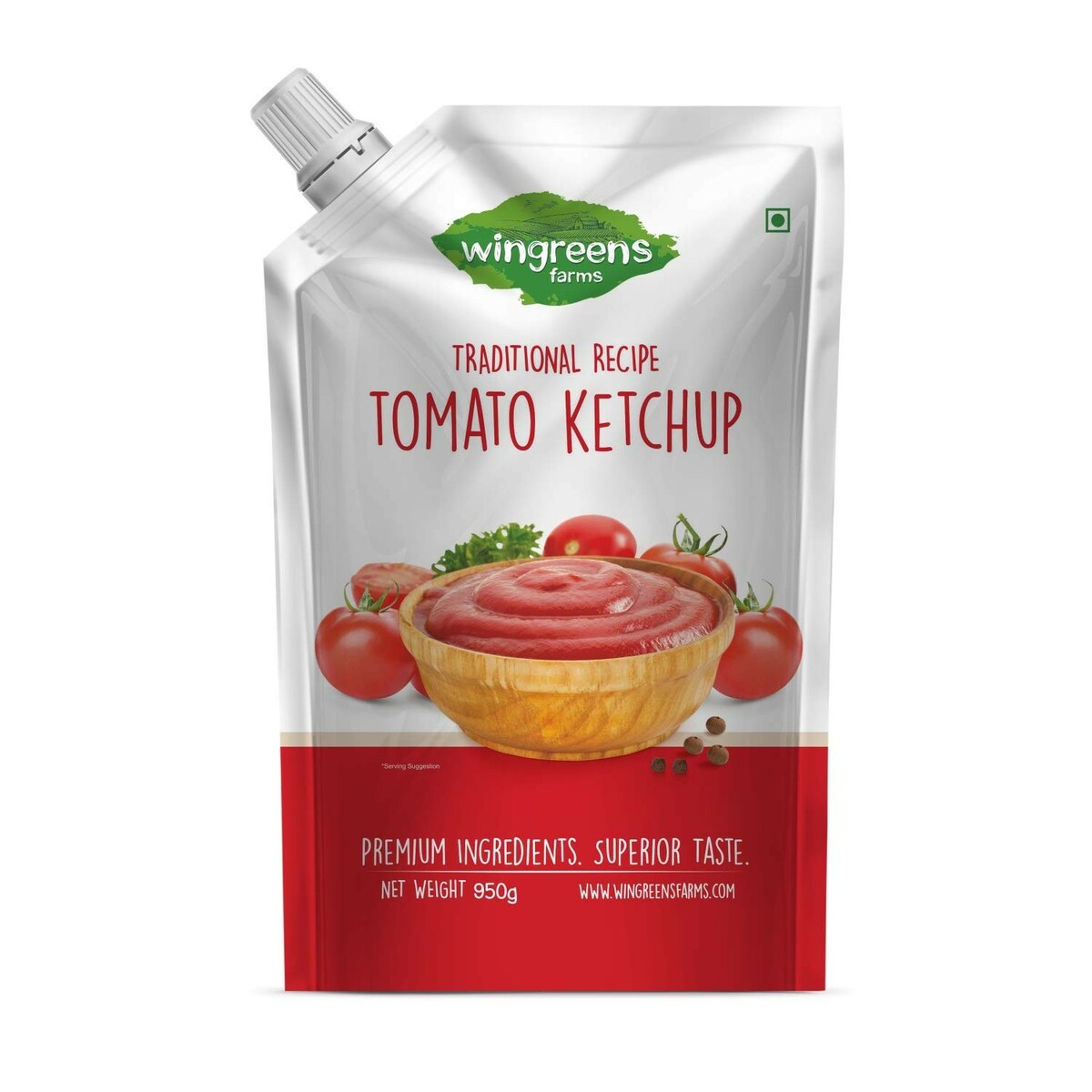 Wingreens Tomatto Ktchup 800g