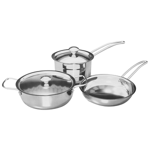 Impex Stainless Steel Cookware Set 5Pc