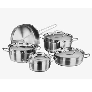 Impex Stainless Steel Cookware Set 9Pc