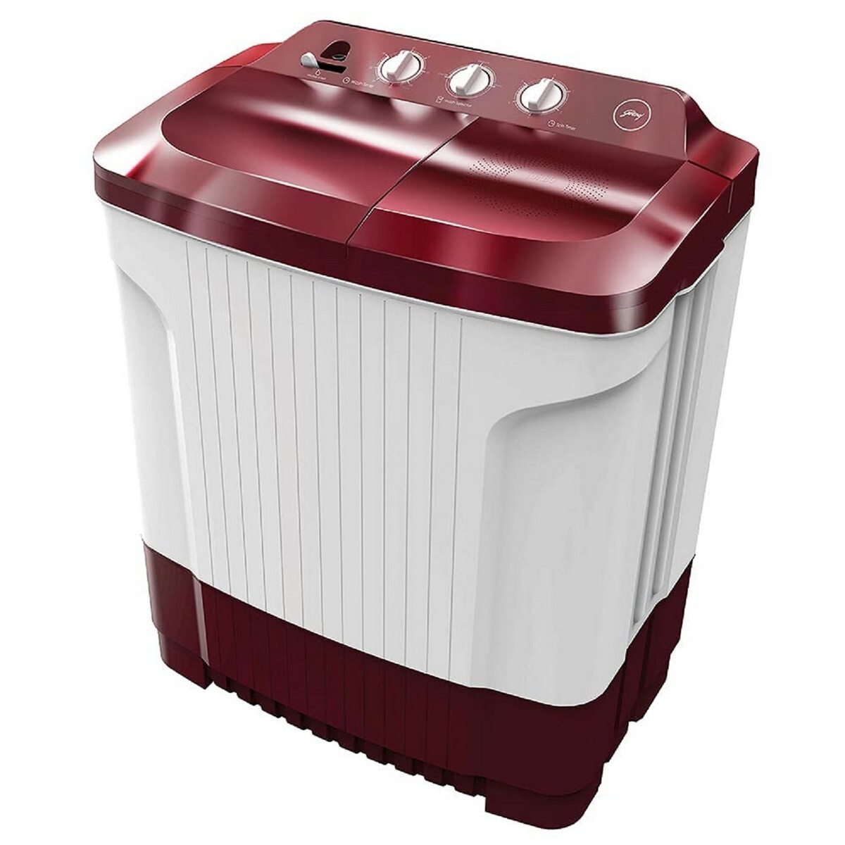 Godrej Semi-Automatic Top Load Washing Machine WS EDGE CLS 7.2 SN2 M WNRD,Wine Red