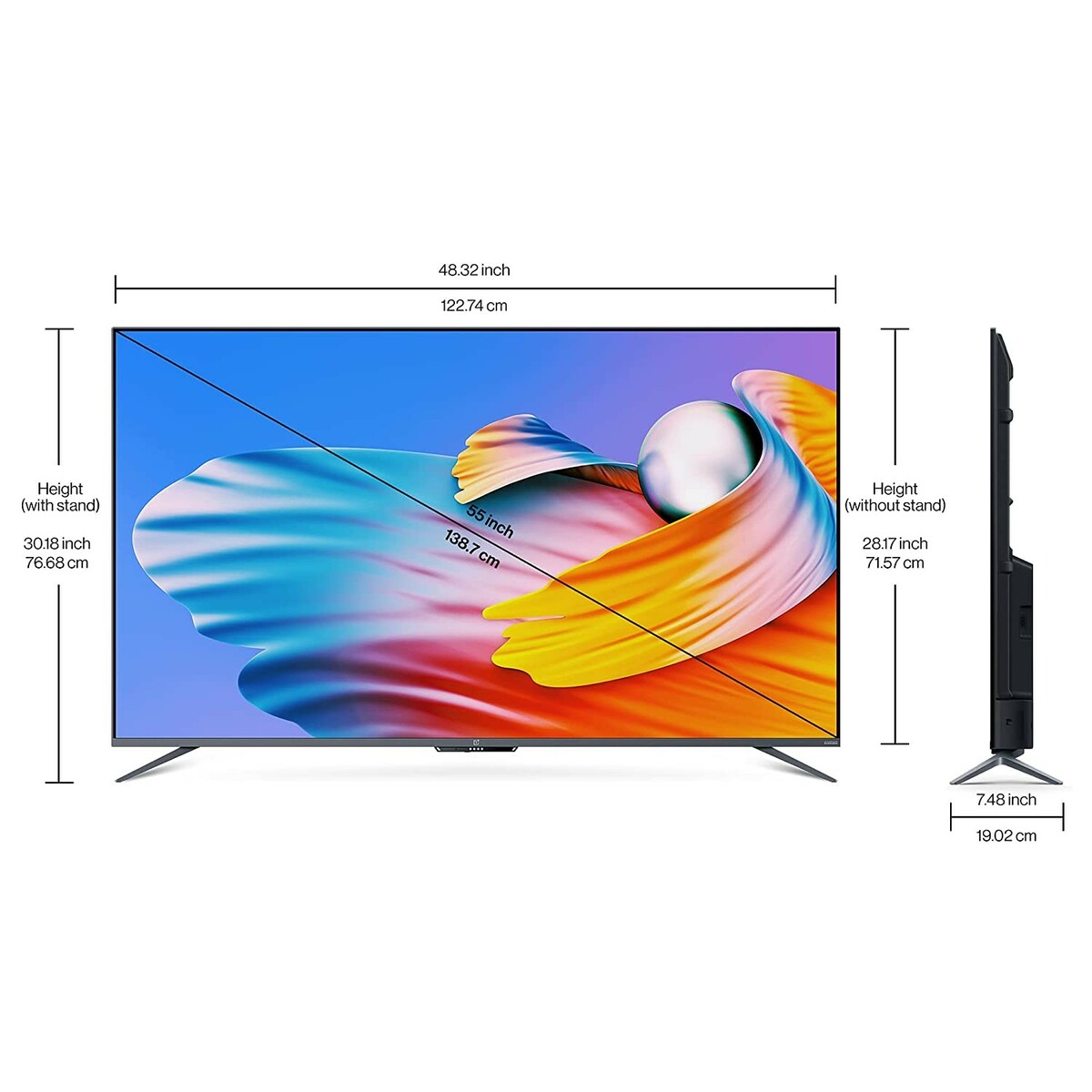 OnePlus 4K Ultra HD LED Smart TV 55U1S 55"