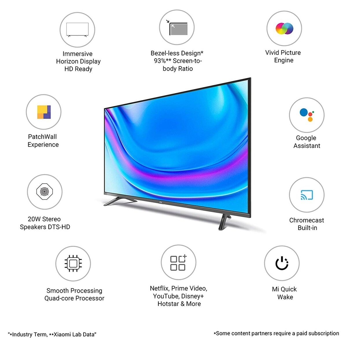 Xiaomi HD LED Smart TV 32 4A Horizon Edition 32"