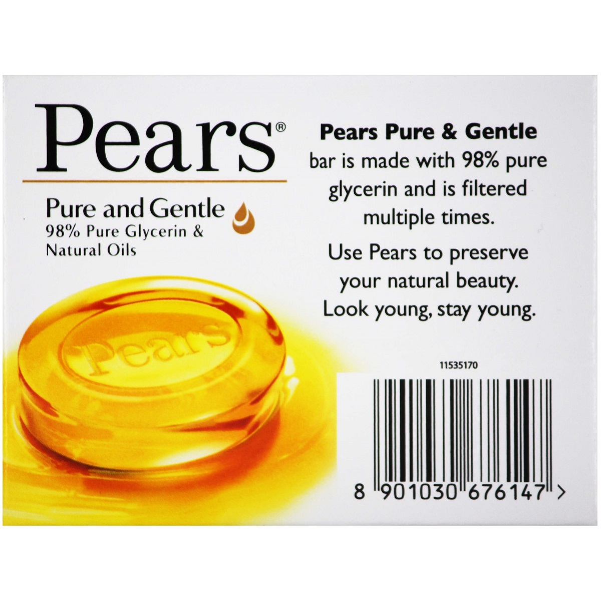 Pears Soap Pure & Gentle 125g