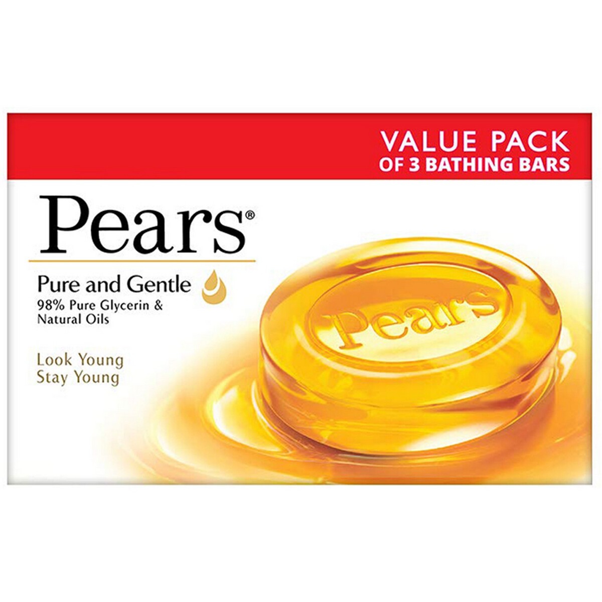 Pears Soap Pure & Gentle 3x125g
